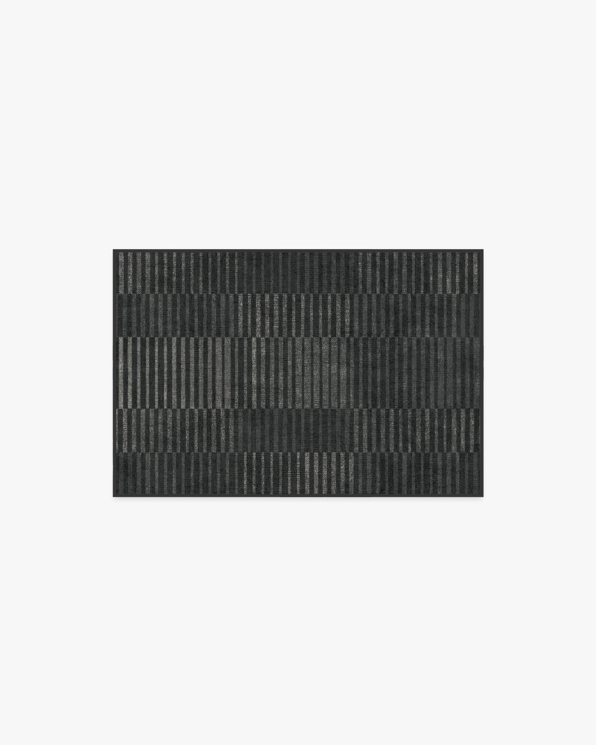 Shadow Stripe — Halı, Antrasit, AREA, beyaz zemin, 2x3