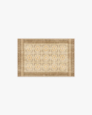 Lorah — Halı, Warm Doğal, AREA, beyaz zemin, 2x3
