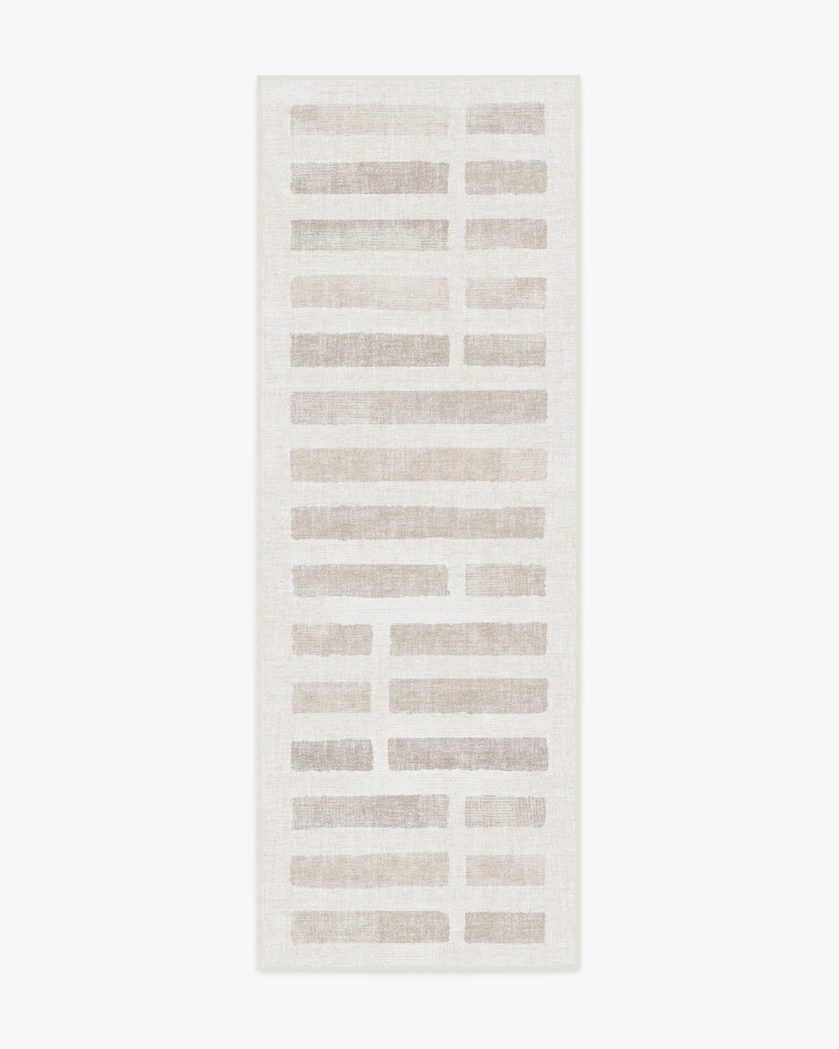 Laine — Halı, Fildişi Doğal, RUNNER, beyaz zemin, 2x7