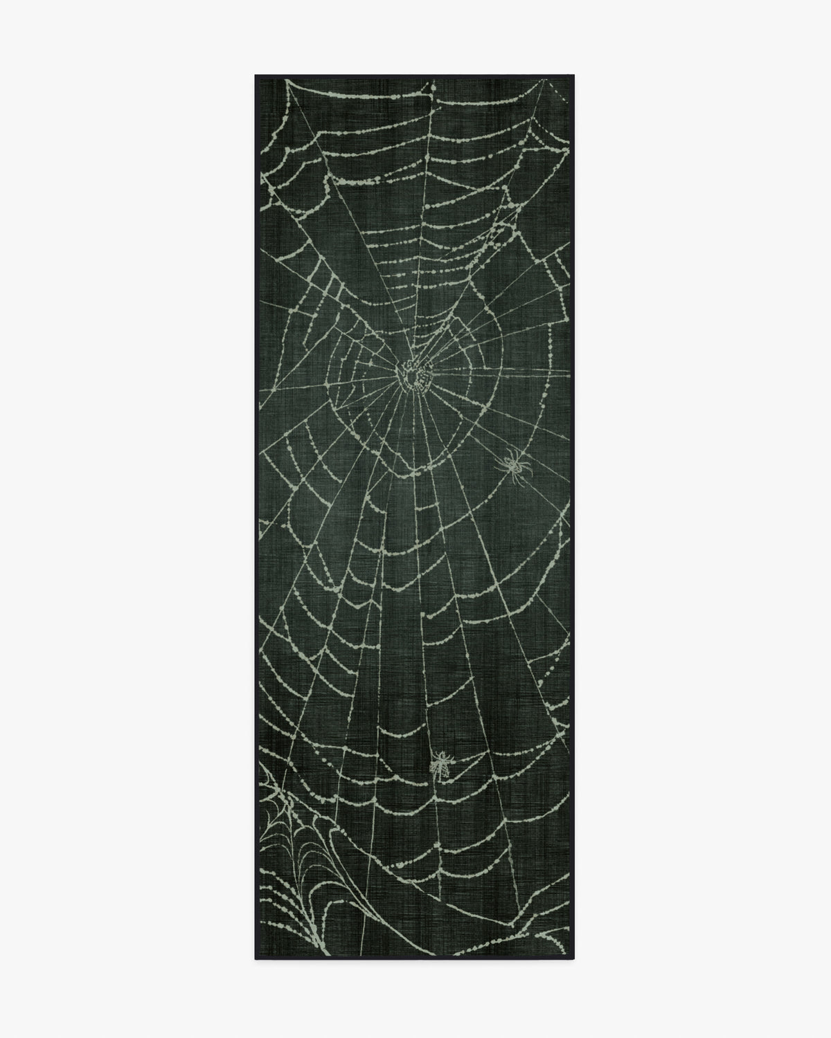 Web — Halı, Yumuşak Siyah, RUNNER, beyaz zemin, 2x7