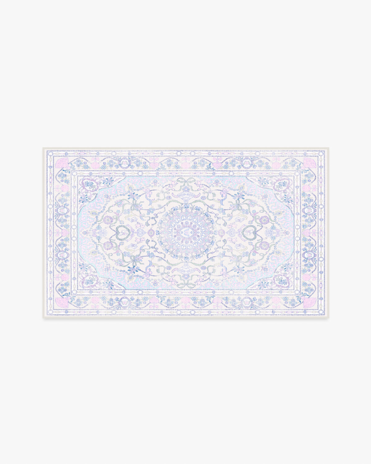 Mazzy Ornamental — Halı, Çok Renkli, AREA, beyaz zemin, 3x5