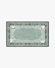 Humbertos Bandana — Halı, Yeşil, AREA, beyaz zemin, 3x5