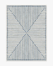 Inkdrop — Halı, Arduvaz Mavisi, AREA, beyaz zemin, 5x7