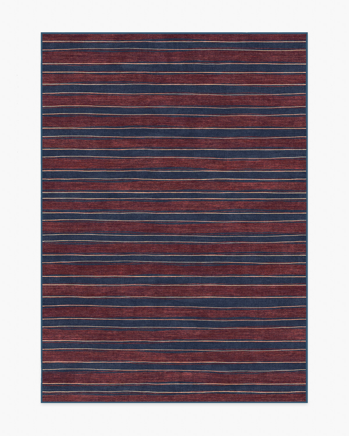 Marin — Halı, Kırmızı, AREA, beyaz zemin, 5x7