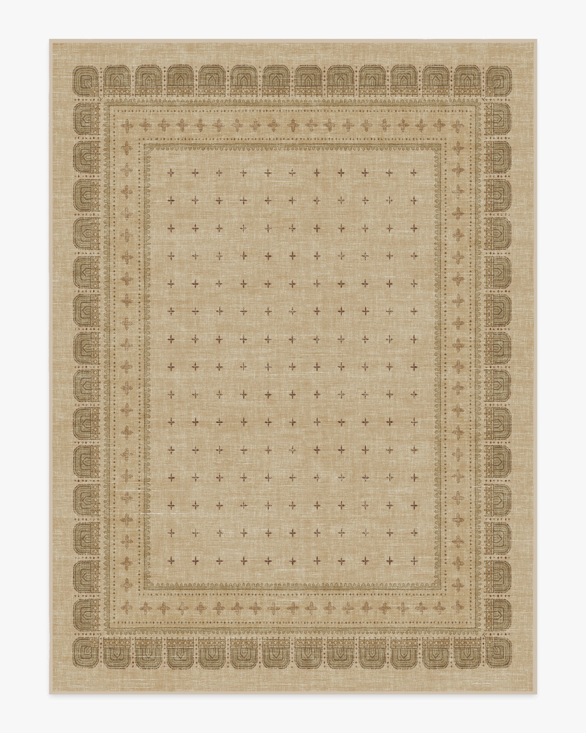 Beatrice — Halı, Taba, AREA, beyaz zemin, 9x12