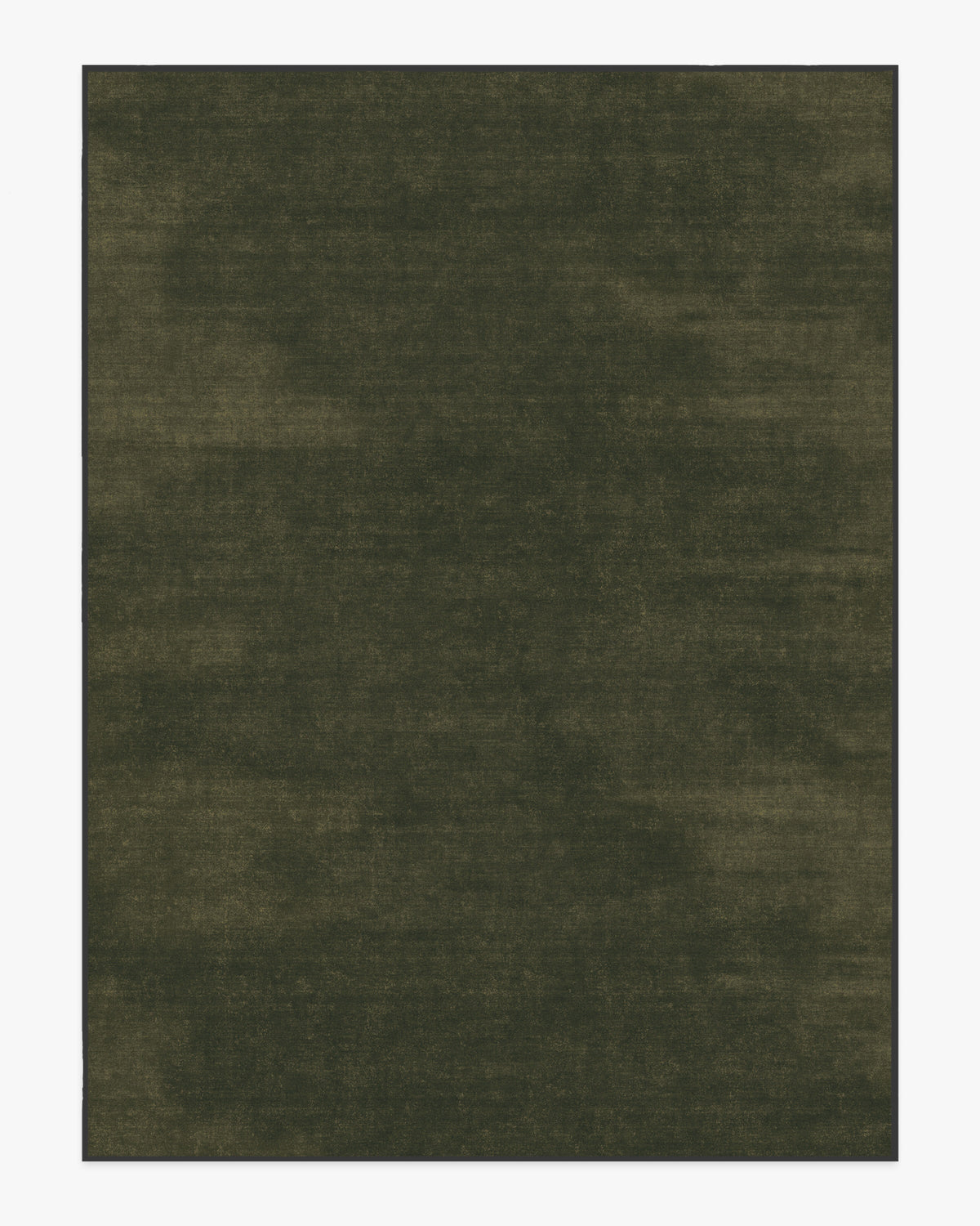 Nico Solid — Halı, Zeytin, AREA, beyaz zemin, 9x12