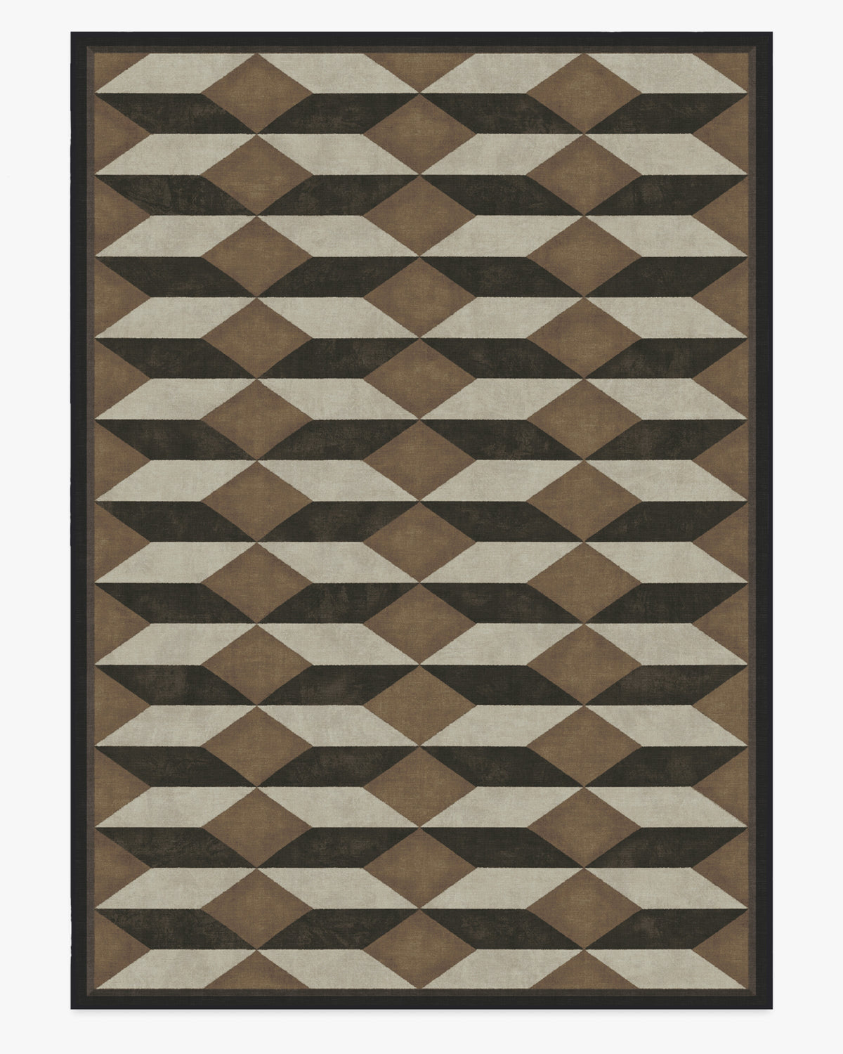 Oak — Halı, Siyah Deve Tüyü, AREA, beyaz zemin, 10x14
