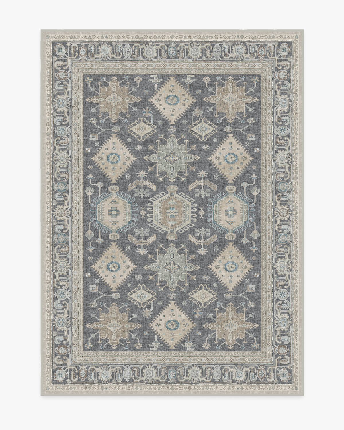 Cambria — Halı, Abalone, AREA, beyaz zemin, 10x14