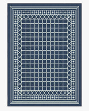 Gray Malin Palm Beach — Halı, Lacivert, AREA, beyaz zemin, 10x14