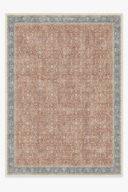 Celestine — Halı, Mercan, AREA, beyaz zemin, 10x14