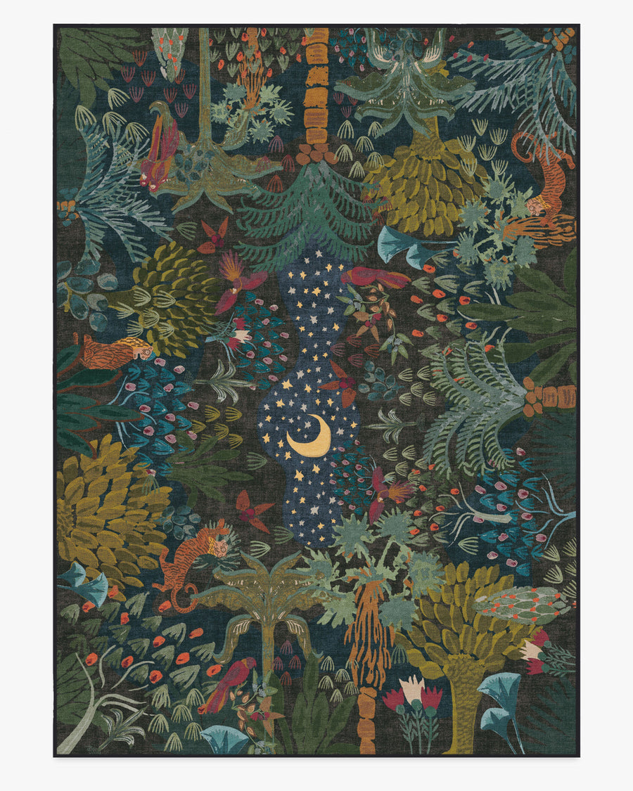 Justina Blakeney Josephine — Halı, Gece, AREA, beyaz zemin, 10x14