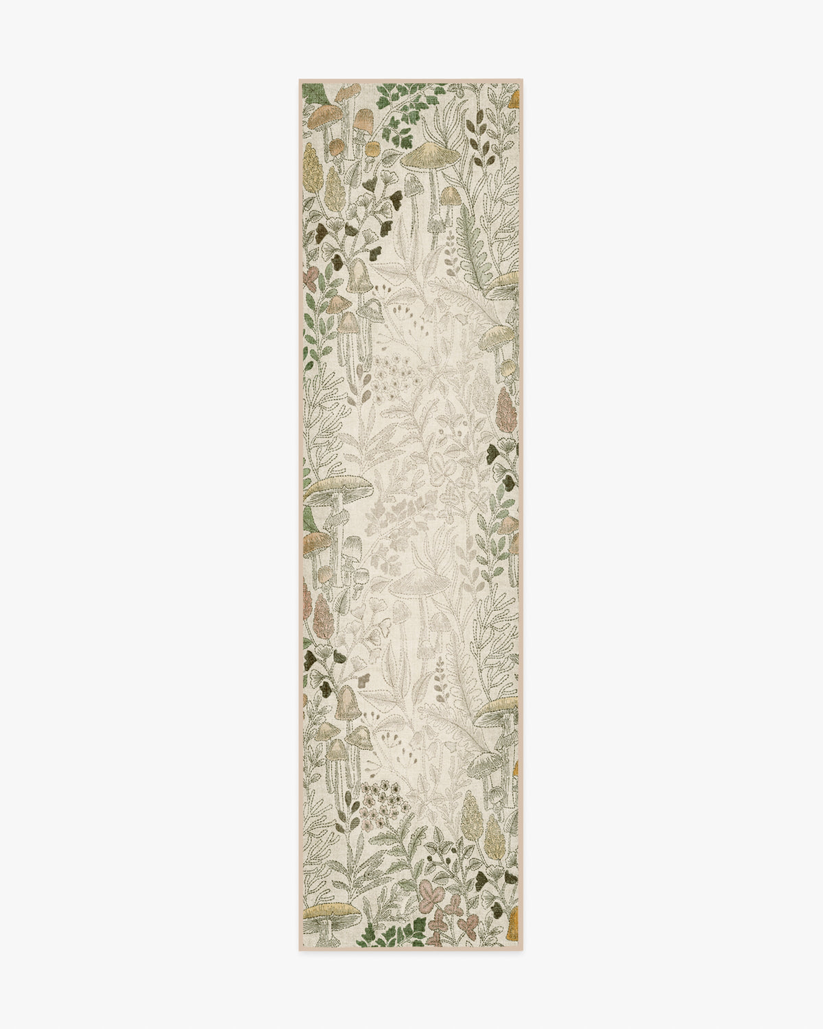 Wildwood — Halı, Nötr, RUNNER, beyaz zemin, 2x10