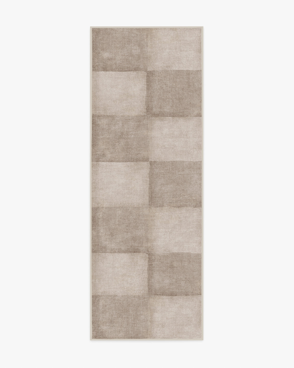 Hearth Check — Halı, Warm Gri, RUNNER, beyaz zemin, 2x7