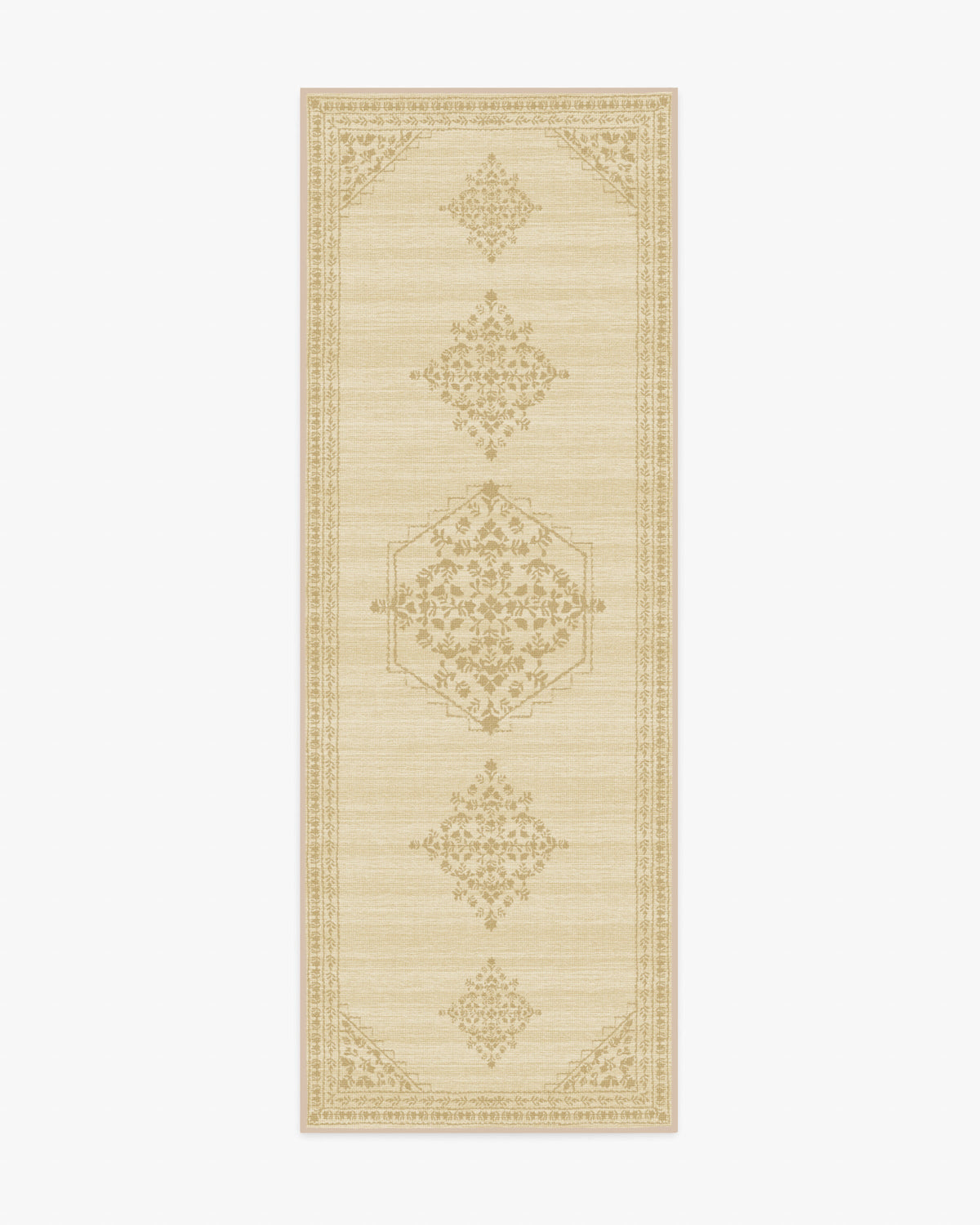 Alette — Halı, Kum, RUNNER, beyaz zemin, 2x7