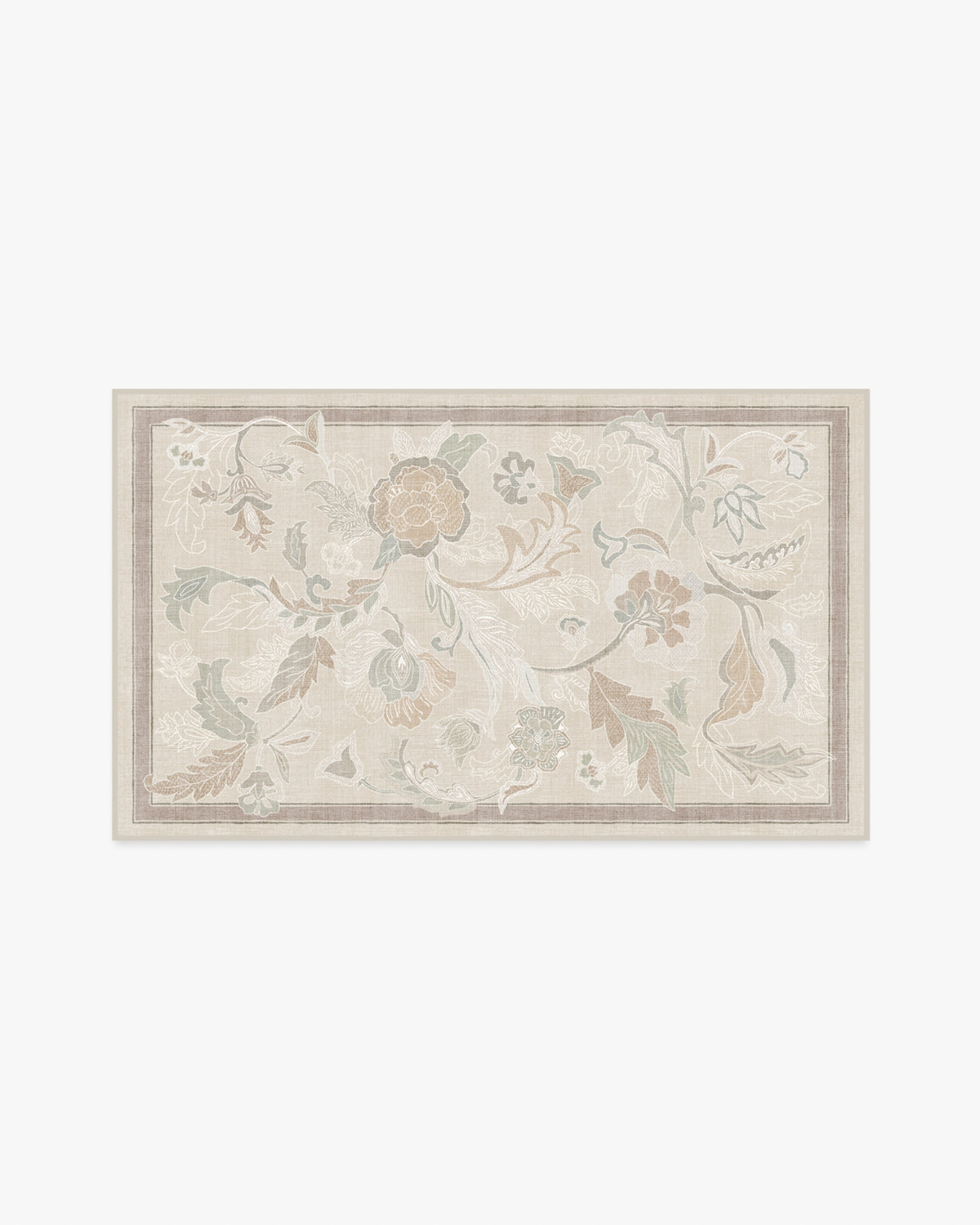 Plume — Halı, Doğal, AREA, beyaz zemin, 3x5