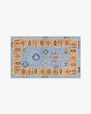 Mehr — Halı, Soft Mavi Sarı, AREA, beyaz zemin, 3x5