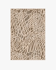 Rica Rope — Halı, Vizon Krem, AREA, beyaz zemin, 4x6