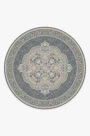 Mickey Persian — Halı, Abalone, ROUND, beyaz zemin, 8R