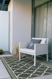 Varia Trellis — Halı, Orman Yeşili, AREA, yaşam alanı, 3x5