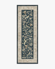 Ester — Halı, Yumuşak Siyah, RUNNER, beyaz zemin, 2x7