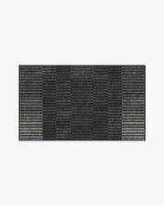 Shadow Stripe — Halı, Antrasit, AREA, beyaz zemin, 3x5