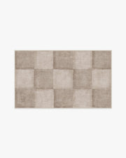 Hearth Check — Halı, Warm Gri, AREA, beyaz zemin, 3x5