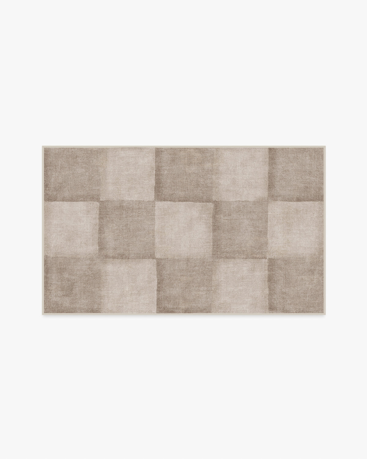 Hearth Check — Halı, Warm Gri, AREA, beyaz zemin, 3x5