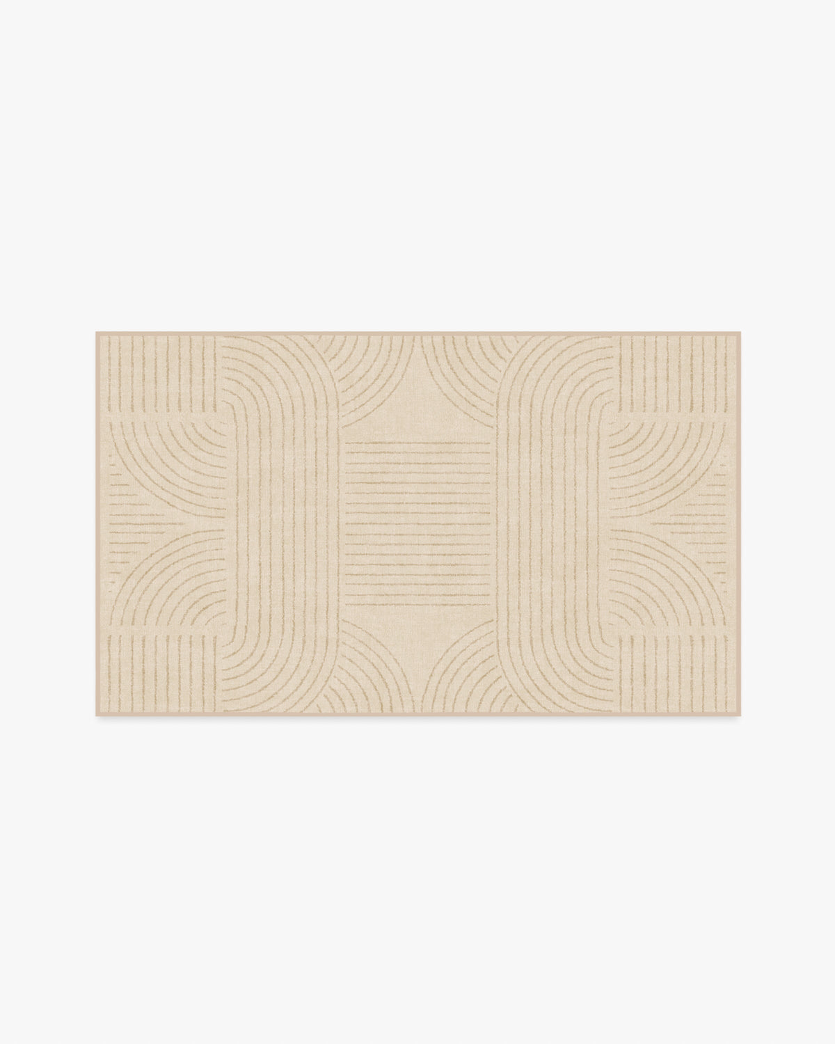 Callen — Halı, Kum, AREA, beyaz zemin, 3x5
