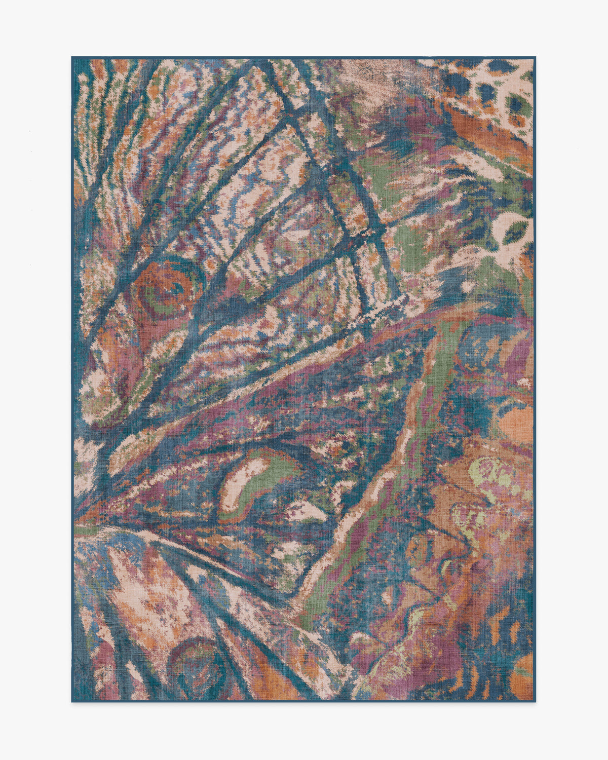 Althea — Halı, Çok Renkli, AREA, beyaz zemin, 5x7