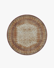 Mitra — Halı, Çok Renkli, ROUND, beyaz zemin, 6R