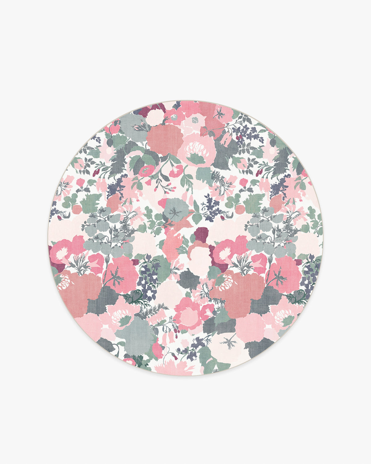 Parchment — Halı, Shadow Pembe, ROUND, beyaz zemin, 6R