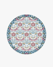 Persephone — Halı, Fildişi Mavisi, ROUND, beyaz zemin, 6R