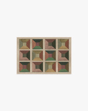 Hedra — Halı, Soft Auburn, AREA, beyaz zemin, 2x3
