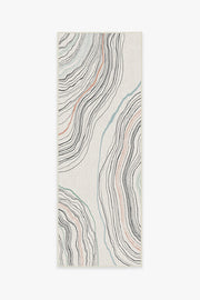 Kalder — Halı, Sandstone Beyaz, RUNNER, beyaz zemin, 2x7