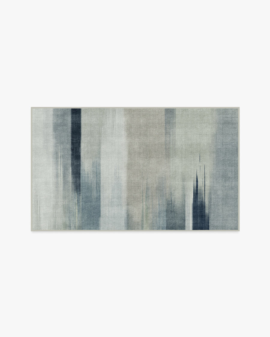 Ombre Mirage — Halı, Gri, AREA, beyaz zemin, 3x5