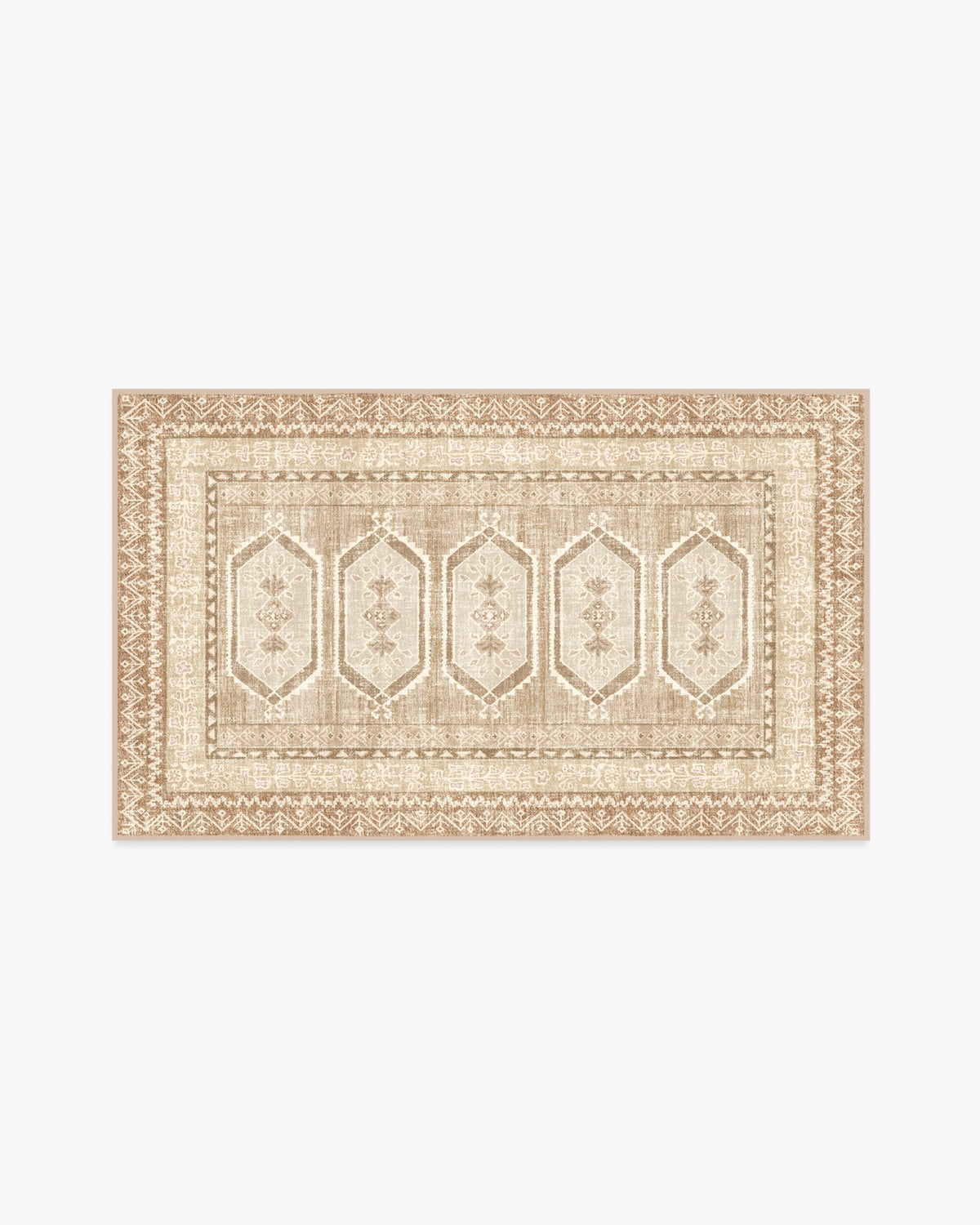 Tawnie — Halı, Vizon Krem, AREA, beyaz zemin, 3x5
