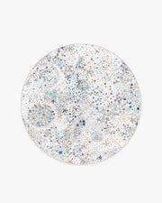 Adelajda Confetti — Halı, Mavi, ROUND, beyaz zemin, 6R