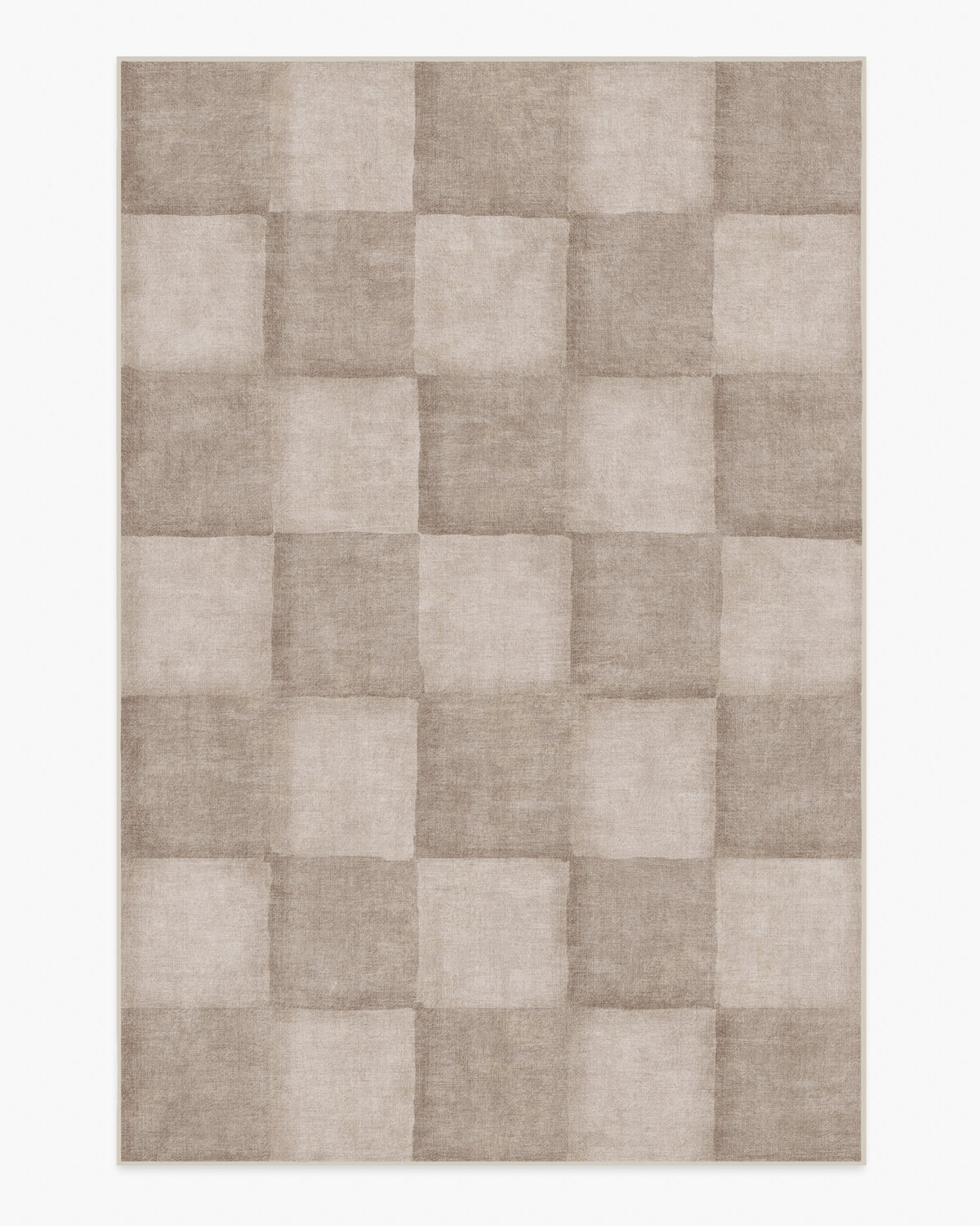 Hearth Check — Halı, Warm Gri, AREA, beyaz zemin, 6x9
