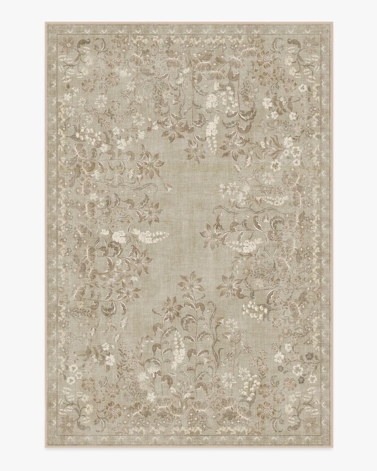 Calla — Halı, Doğal, AREA, beyaz zemin, 6x9