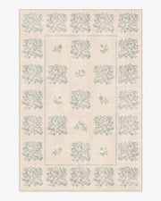 Iona — Halı, Krem ve Adaçayı Yeşil, AREA, beyaz zemin, 6x9