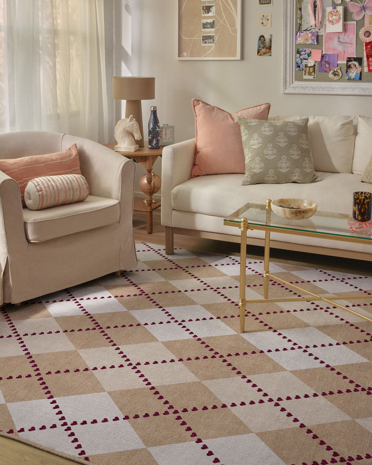 143 Argyle — Halı, Haki Krem, AREA, yaşam alanı, 6x9
