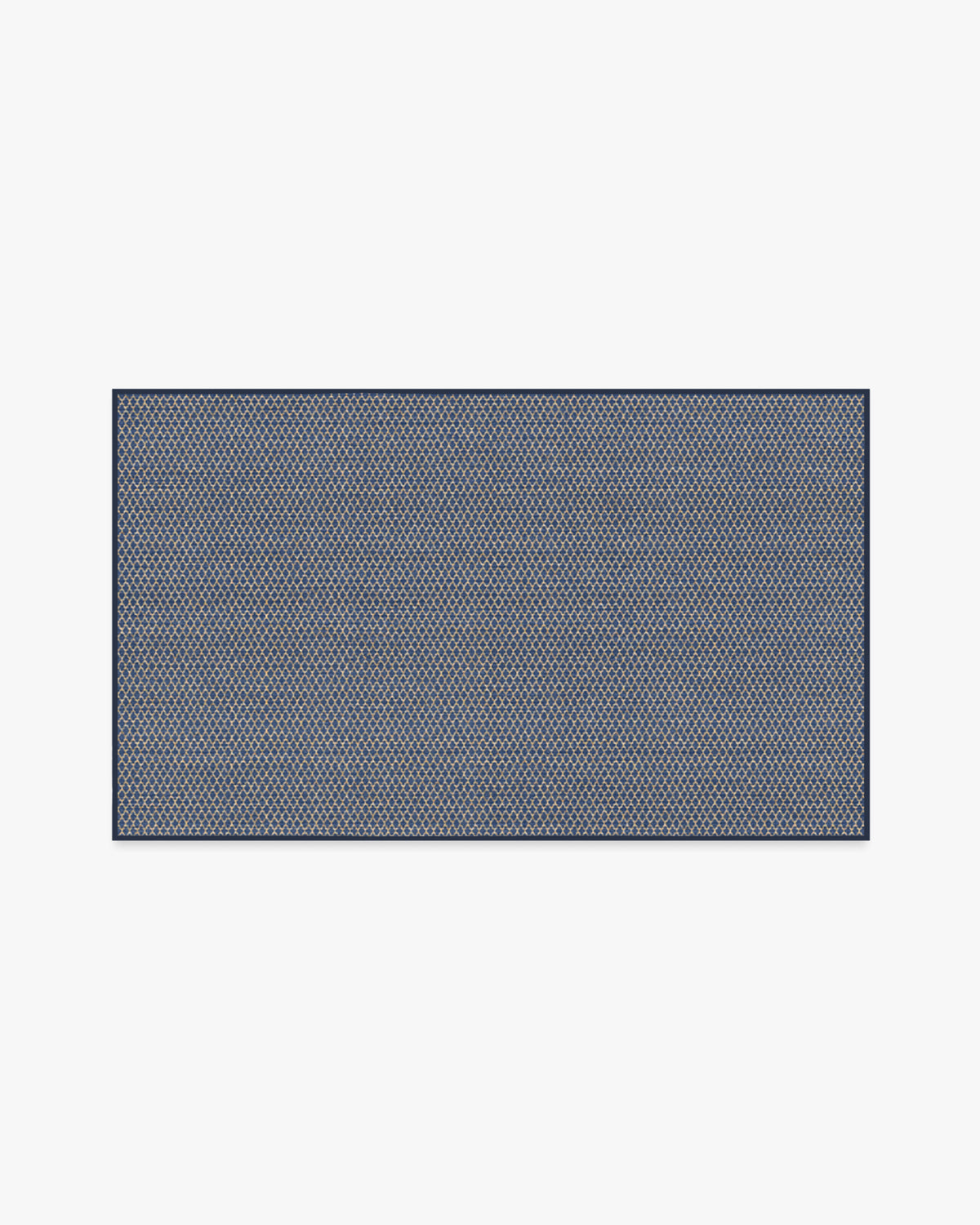 Tillie Solid — Halı, Soft Lacivert, AREA, beyaz zemin, 3x5