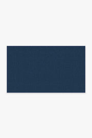 Denim Solid — Halı, Çivit Mavi, AREA, beyaz zemin, 3x5