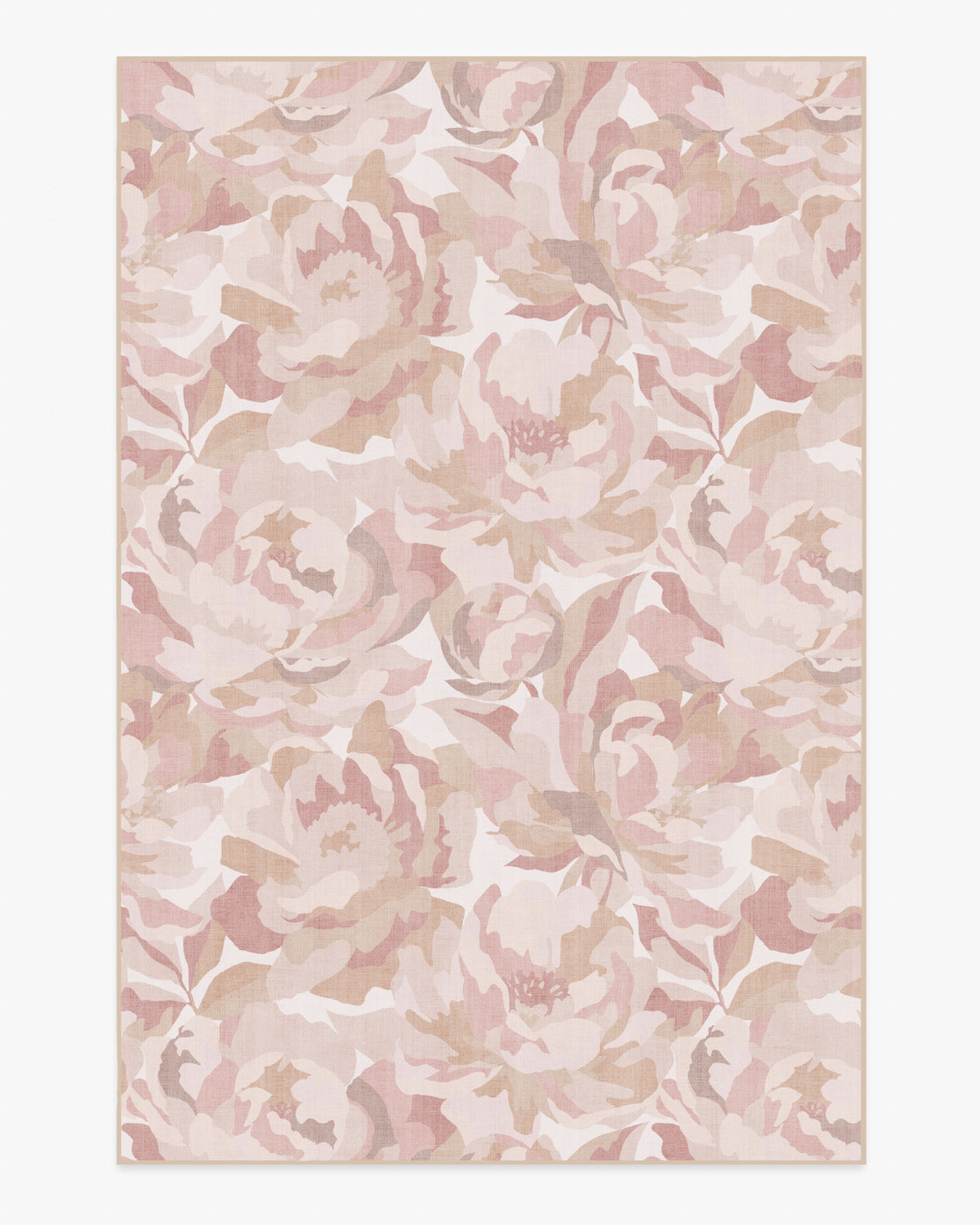 Fiona — Halı, Vintage Blush, AREA, beyaz zemin, 6x9