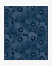 Unikko — Halı, Mavi, AREA, beyaz zemin, 8x10