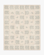 Iona — Halı, Krem ve Adaçayı Yeşil, AREA, beyaz zemin, 8x10