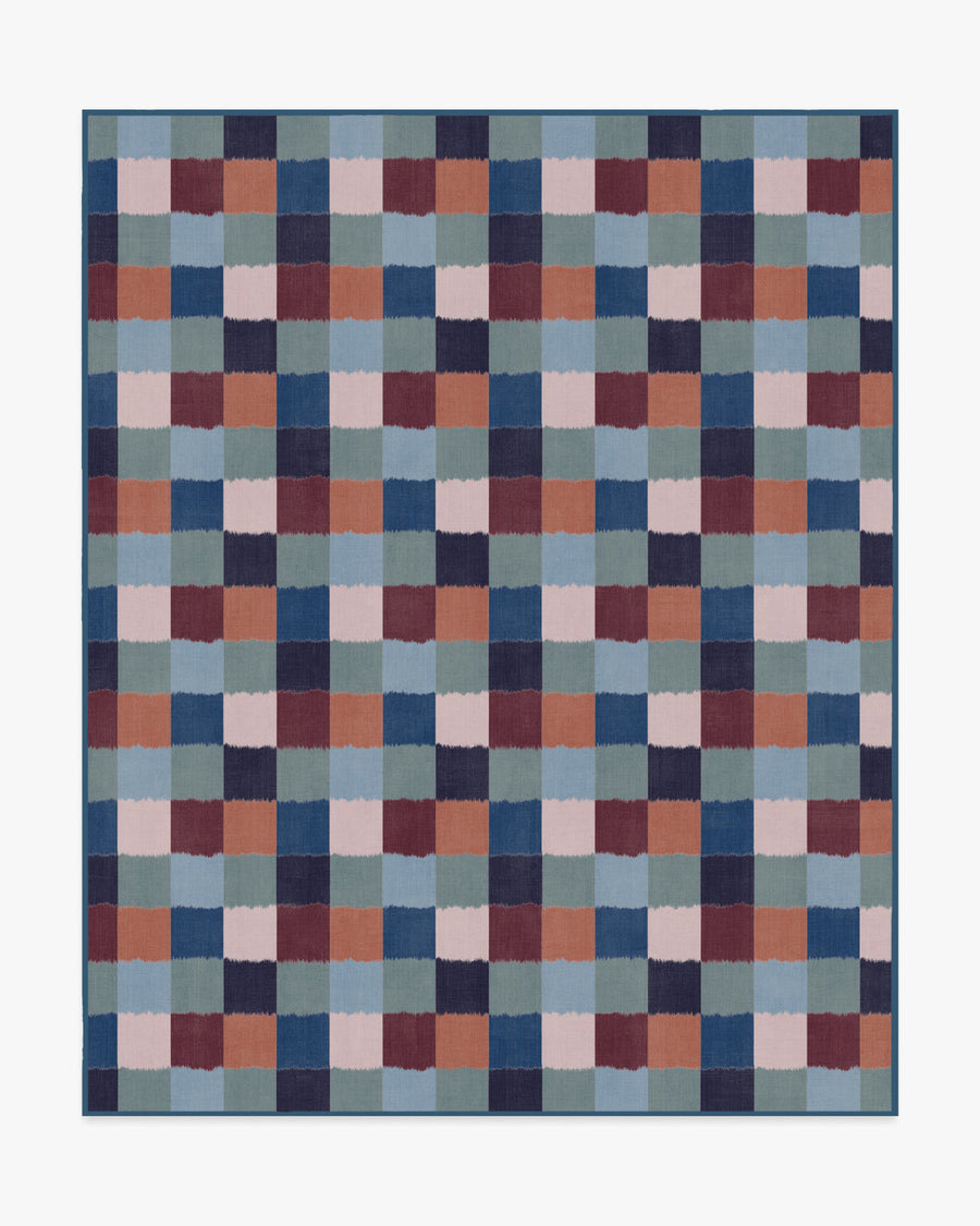 Ostjakki — Halı, Çok Renkli, AREA, beyaz zemin, 8x10