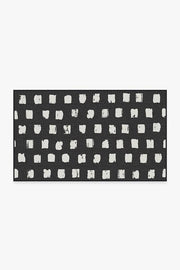 Cobblestone — Halı, Siyah, AREA, beyaz zemin, 3x5