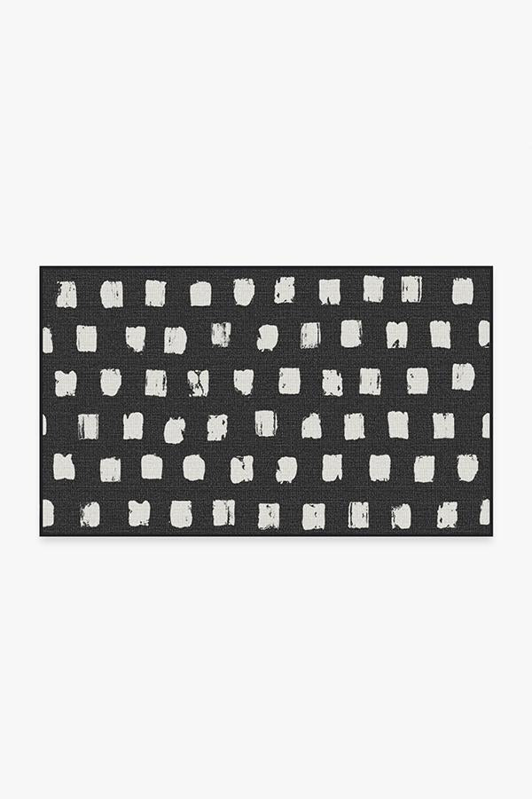 Cobblestone — Halı, Siyah, AREA, beyaz zemin, 3x5
