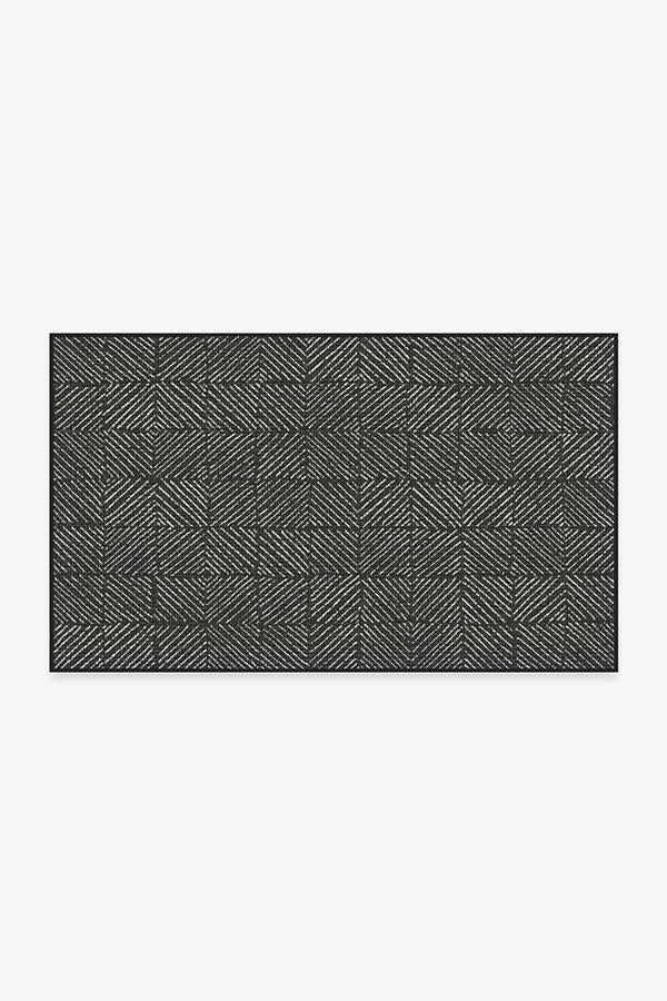 Parquet — Halı, Siyah, AREA, beyaz zemin, 3x5